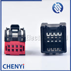8 Pin Automobile connector Automotive Multimedia control panel male female plug For Ford Focus 1419158-8 1456987-3 1411168-1