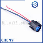 3 Pin Auto Waterproof Connector male or female Automobile Triangle Wire harness plug socket 7-1437710-9 3-1437712-1 For Ford