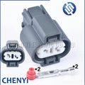 1 set 2 Pin female Car Electrical Auto Connector car Lamp 1G/2G/EVO Knock Sensor Plug Socket PK505-02127
