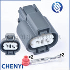 1 set 2 Pin female Car Electrical Auto Connector car Lamp 1G/2G/EVO Knock Sensor Plug Socket PK505-02127