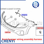 1 Pcs Front bumper Radar Sensor Parking Device Connect the harness wires plug 918402P022 91840-2P022 For Kia Sorento 2013-2015