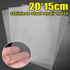 Car Bumper Stainless Steel Repair Net Plastic Crack Repair Net for Body Home Heat-resistant Metal Mesh Car Accessories 1/5pcs