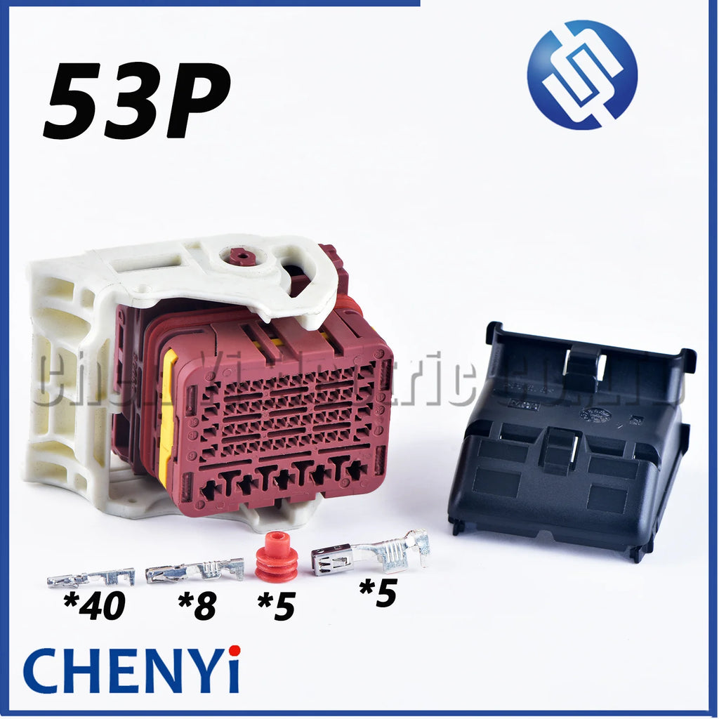 53 Pin Auto waterproof connector Computer board ECU Module Wiring Plug 64321-2019 34763-0001 64321-2011 64325-1091 64321-1101