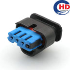 4pin auto waterproof electric plastic wire harness connector 1-2203773-7