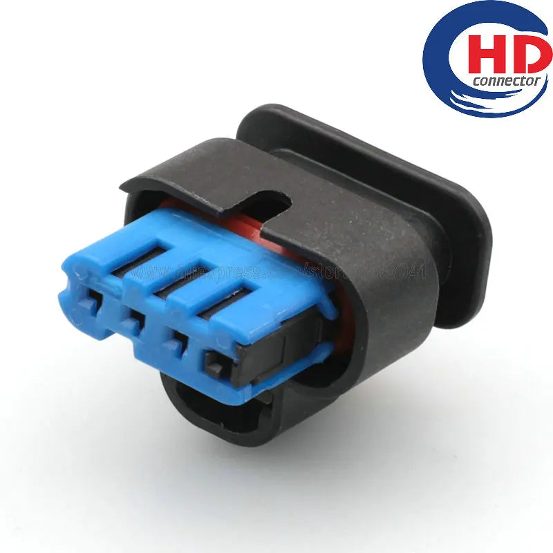 4pin auto waterproof electric plastic wire harness connector 1-2203773-7