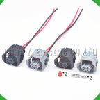 2-pin wire harness waterproof connector injector harness fuel injector