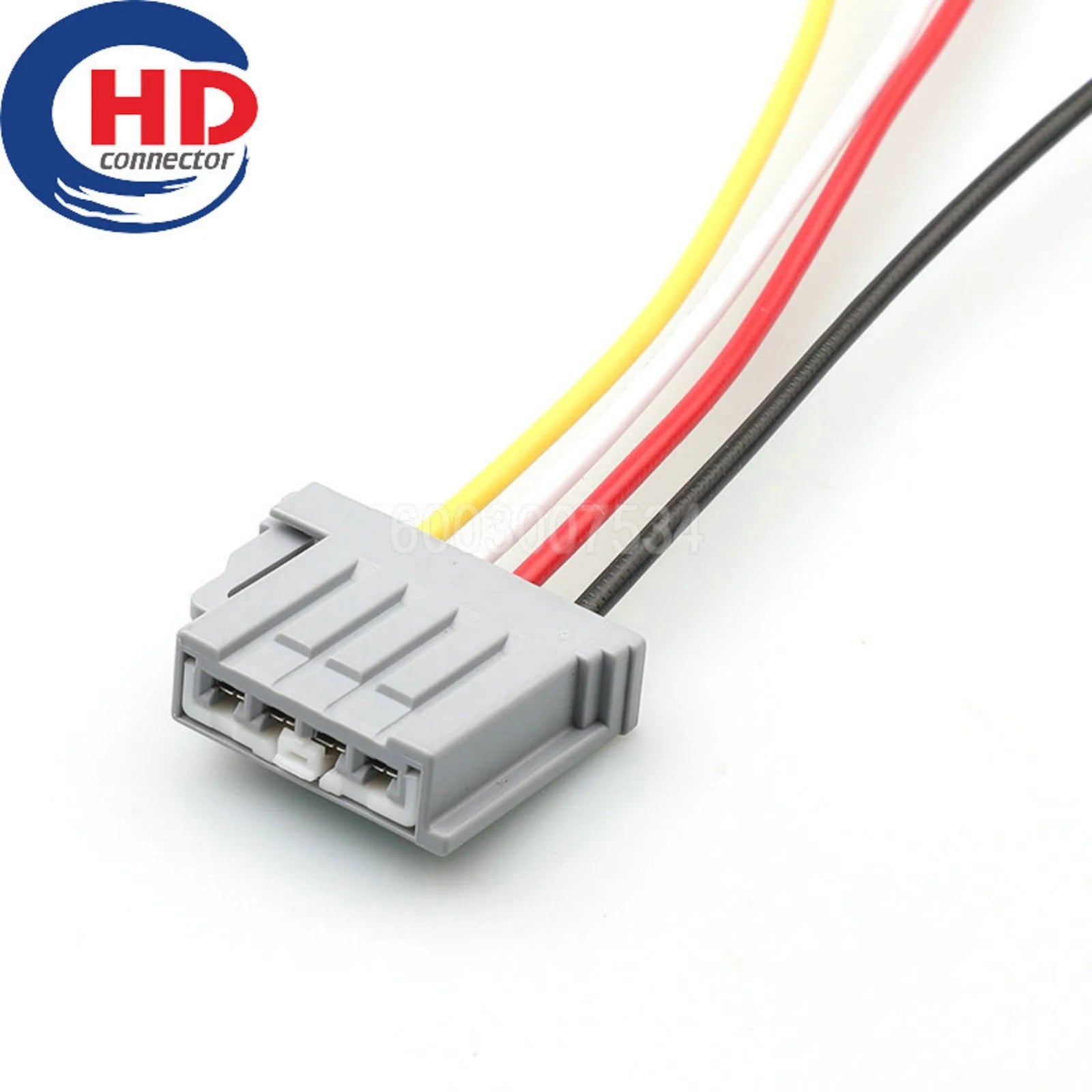 4 Pin 2.8mm 7283-2105-40 Grey Automobile Electric Wiring Harness Cable Unsealed Socket Female Connector Plug