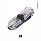 T-Tap Wire Connectors – I & T Type 2-Pin Splice Connector 12V 24V DC 300V AC 18-22AWG