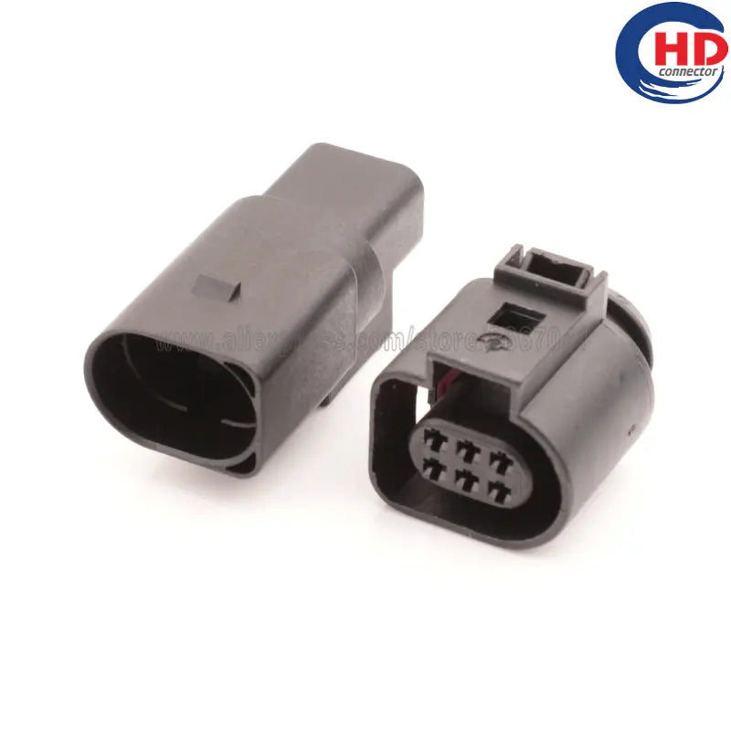 6pin auto waterproof electric plastic wire harness connector 2188289-2