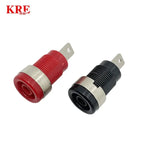 20PCS 4mm Banana Socket 32A Panel Mount Female Connectors, Insulated Safety Binding Post Jacks, 5 Colors for DIY Projects
