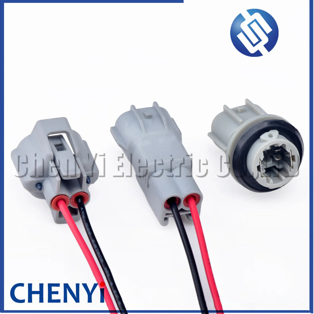 2 Pin Auto connector Car Light Base T10 T15 Halogen Bulb Socket Lamp Holder harness plug 8161512590 90075-60001 For Honda Toyota