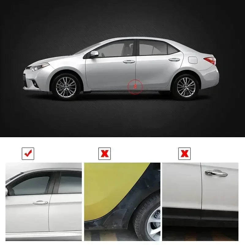 Car Door Corner Protectors 2/4pcs Universal Anti-collision And Scratch Strips And Door Side Room Hanging Strips amabilis Tools