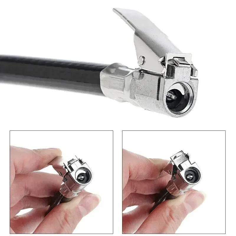 220PSI Multifunctional Tire Air Pressure Monitoring Gauge Tester for Car Motorcycle Air Compressor Dial Meter Inflator Amagi