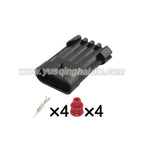 4-Pin Connector Waterproof 1.5mm Male Female Connector Auto Electronic Pins Wire Harness for BUICK GM 12186568 12162144 12162102
