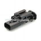 2PIN Auto Connector Waterproof 1.2mm Male Female Fuel Injector Connectors  For VW Audi 1-1703498-3 1-1718643-1 4F0973702