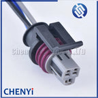 3 Pin Auto Connector 15397149 sensor throttle plug For Engine Oil Temp Gauge 15397275 with 15cm wire