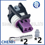 2 Pin Car intake exhaust VVT solenoid valve connector Water Temperature Sensor Plug 15449028 13512990 For Buick Chevy Hyundai