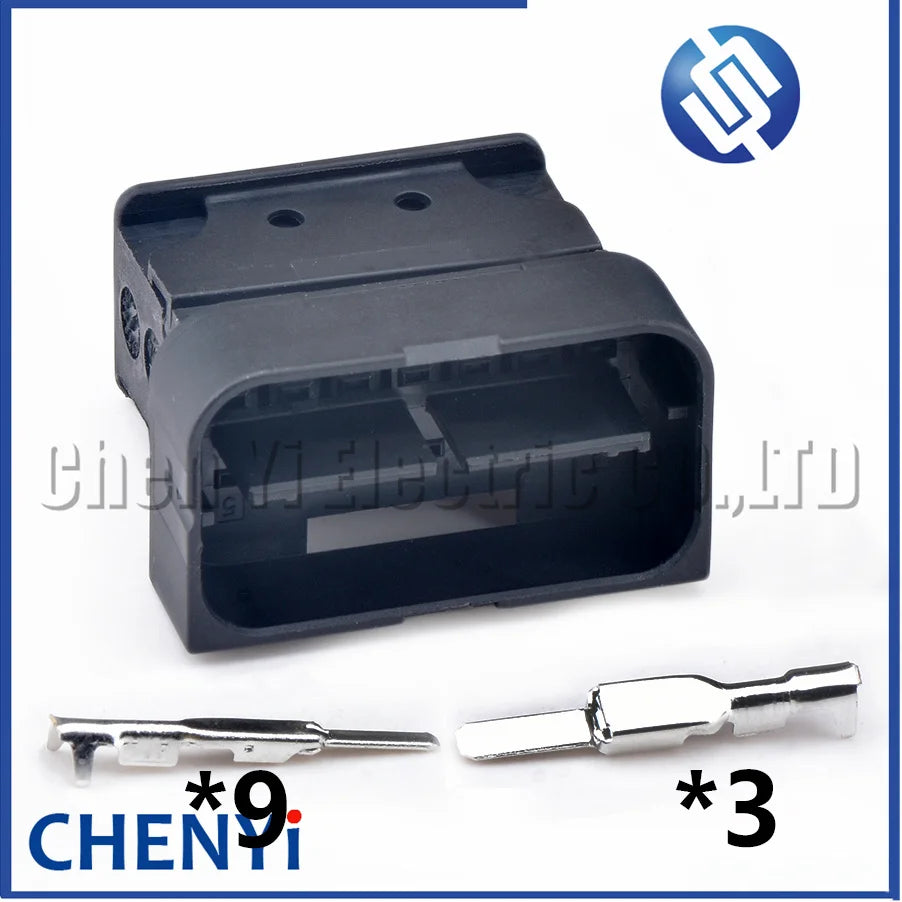 12 Pin car waterproof connector Lamp Headlight Plug 1-1452337-1 1-1452335-1 1-1452334-1 6931864-04 6925638-05 6925629-03