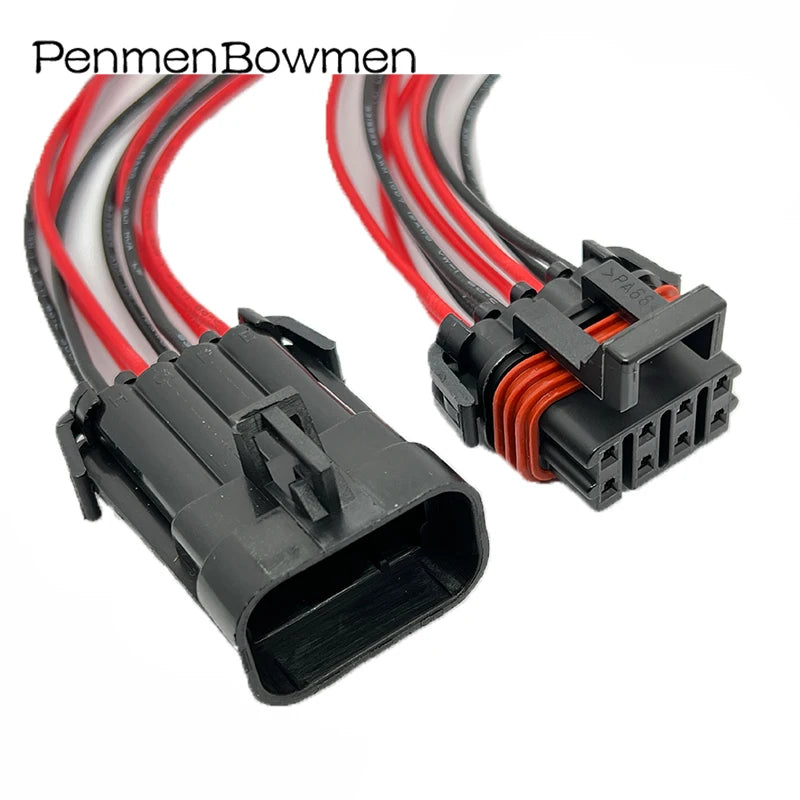 1 Set 8 Pin 1.5Series Auto Plastic Socket Electrical Cable Connectors Waterproof Female Male Wire Harness Plug 12047931 12047937