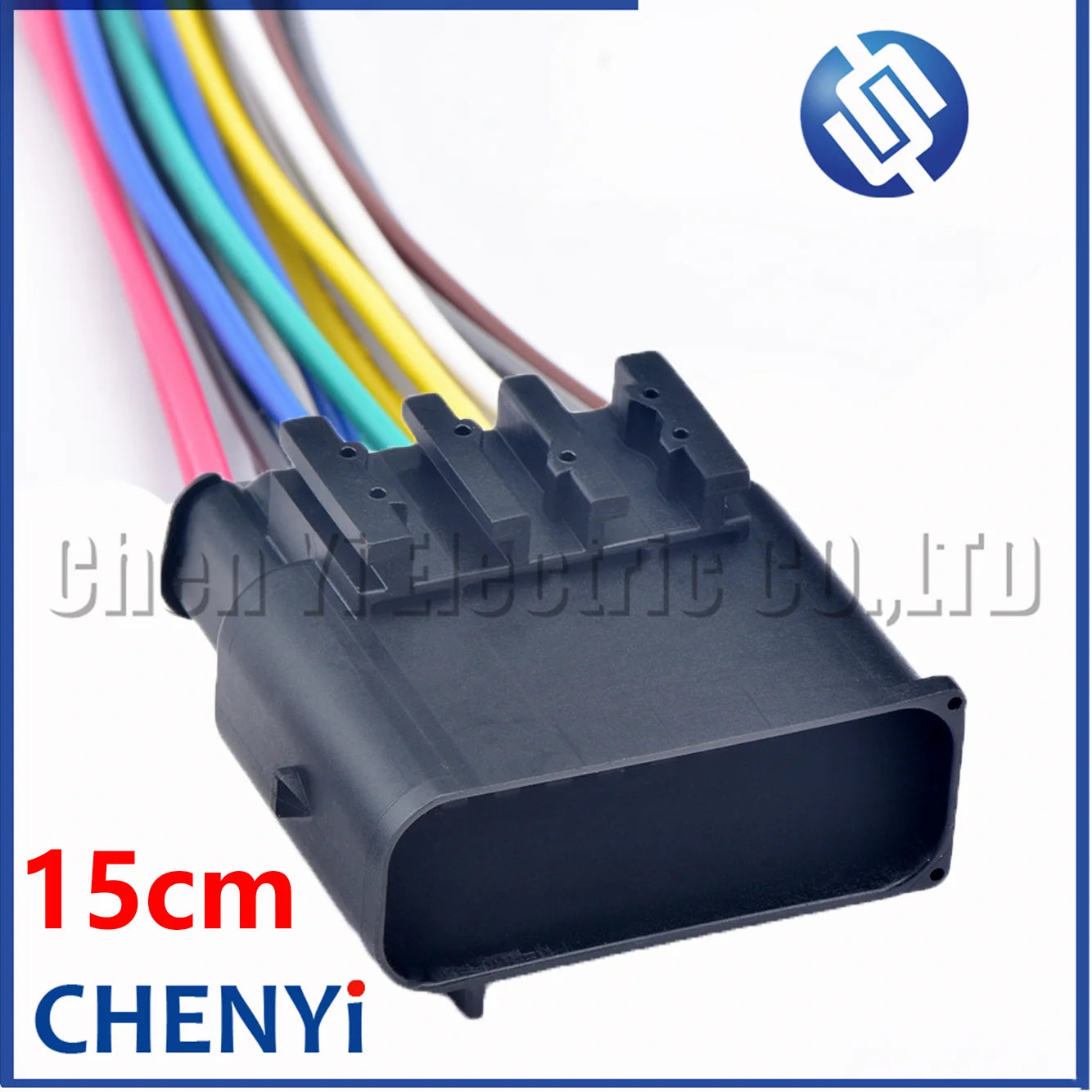 15 Pin Auto connector Car front bumper radar sensor harness plug 1564456-2 7590357-05 1564457-2 7590364-02 1564460-2