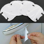 4Pcs Car Door Handle Invisible Film Scratch Decal Car Sticker Universal Car Handle Protection Film Styling Exterior Accessories