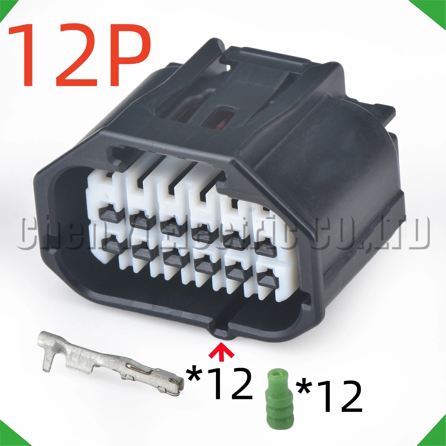 12-Pin Auto Connector Connector Automotive Connector Front bumper radar Toyota