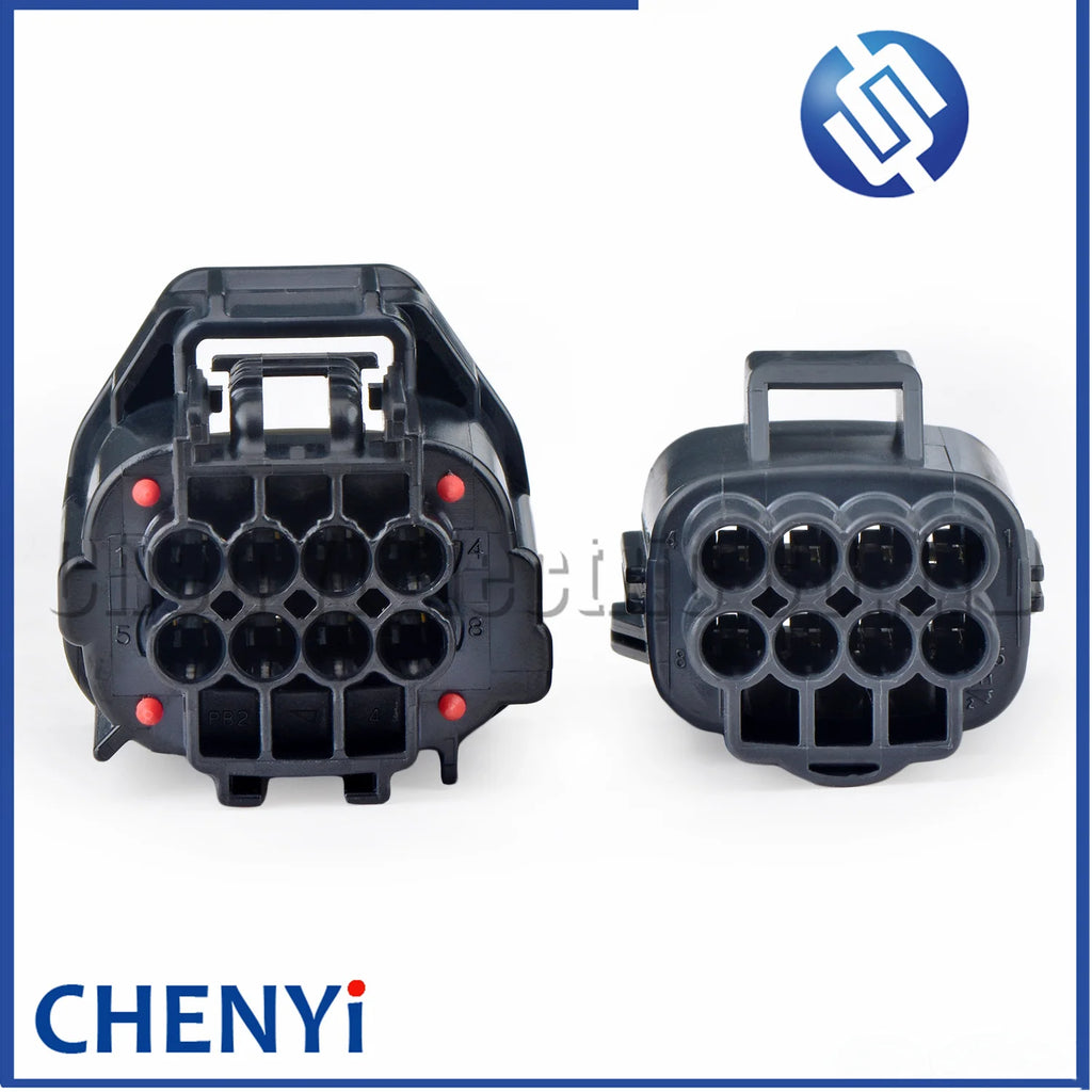 8 Pin Auto waterproof connector Electronic accelerator pedal sensor Wire harness plug 7283-5684-10 7282-5684-10 For Mazda Ford