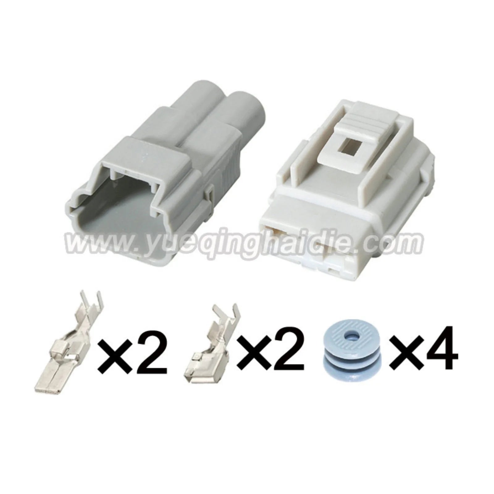 2PIN Car Wire Connector Waterproof Plug Truck High-power 7.8mm Male Female Plug Wiring Harness 6188-0096 6189-0172
