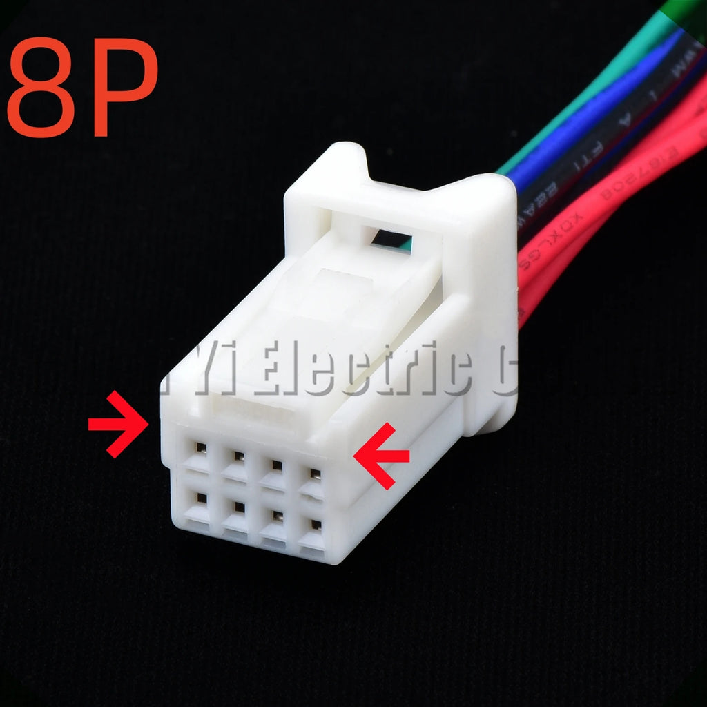 8 Pin Automotive Connectors Shift lever shift module assembly Wire harness Plug 90980-1...
