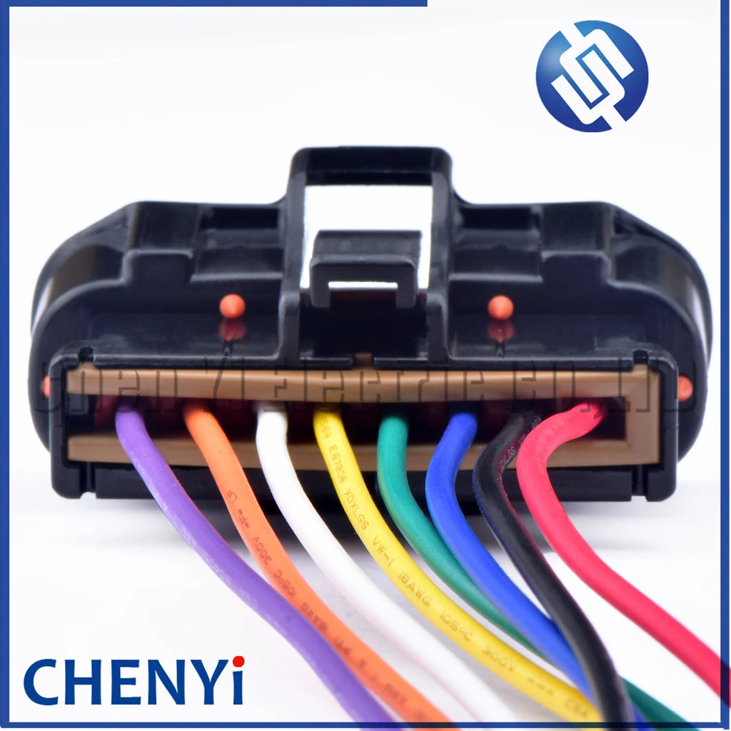 8 Pin Auto Connector V33 V34 Lancer MAF Sensor Ignition Distributor wire harness Plug MG630552-7 7223-7886-30 For Mitsubishi