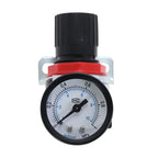 AR2000 Pneumatic Air Compressor Pressure Regulator Reduction Valve with 1/4'' Thread BSP and 4MM,6MM,8MM,10MM,2MM Fittings