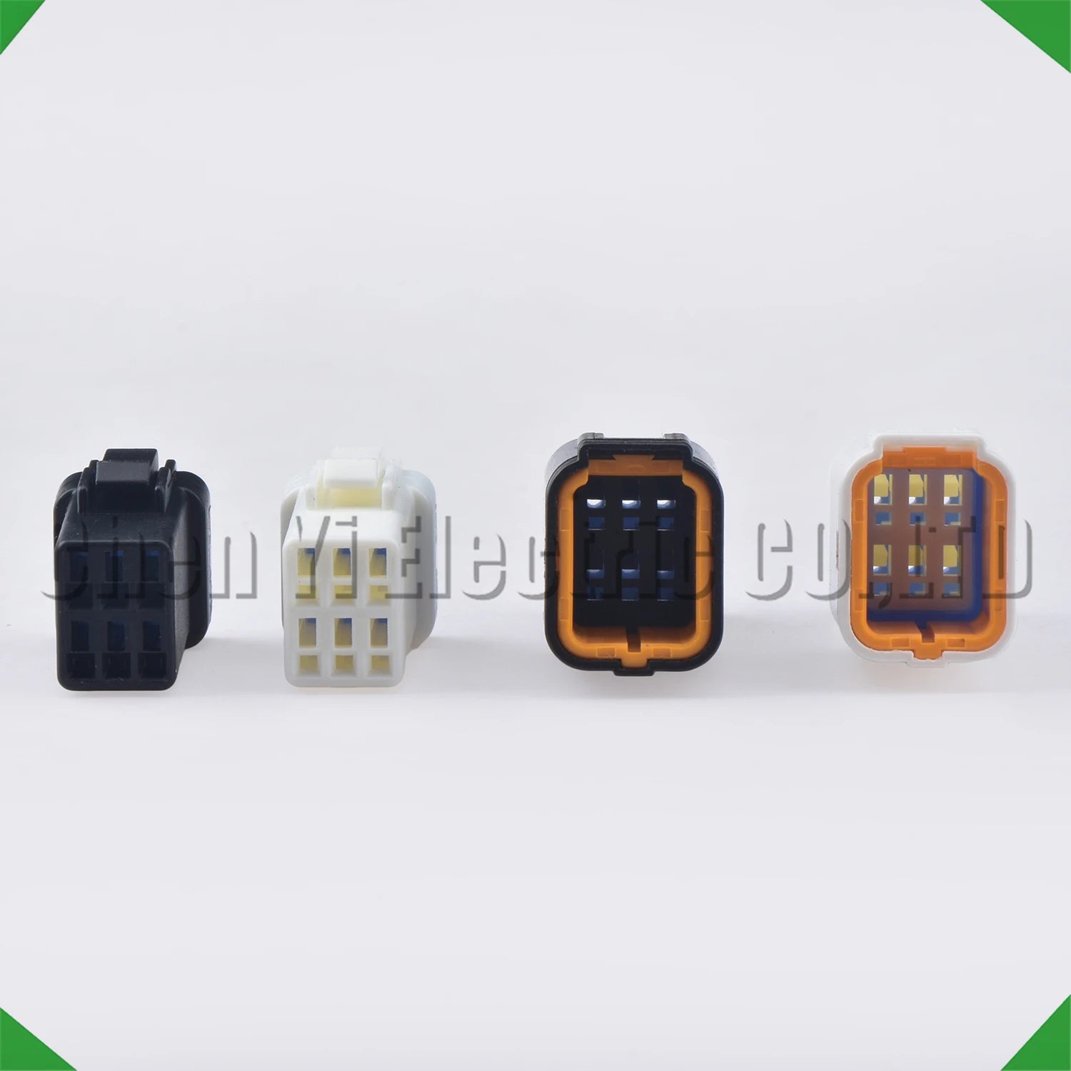 6 Pin Auto Waterproof Electronic Connector Wire Harness Butt Plug For 06R-JWPF-VSLE-S 0...