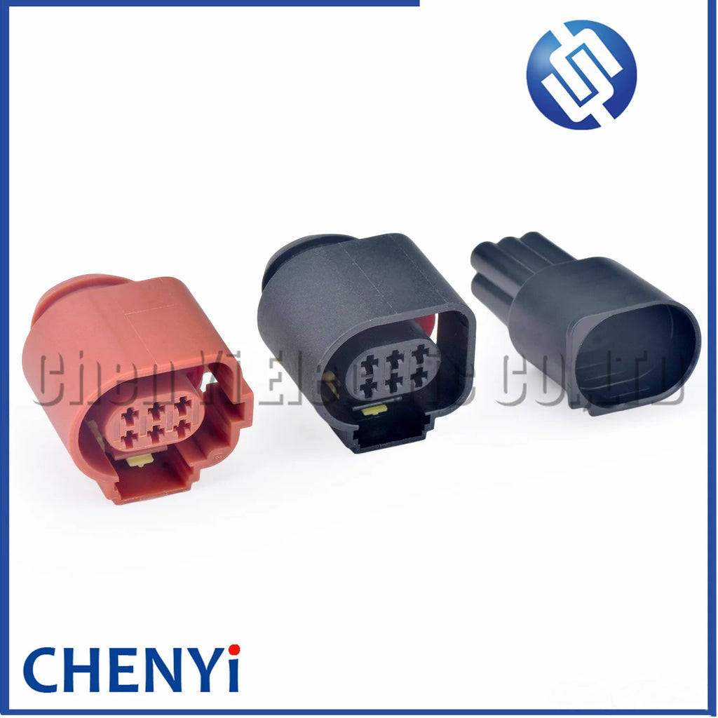 6 Pin Auto Power Steering Pump plug Car EGR Valve Connector Wire harness Plug 284717-3 284716-3 284716-6 284716-4 284717-4