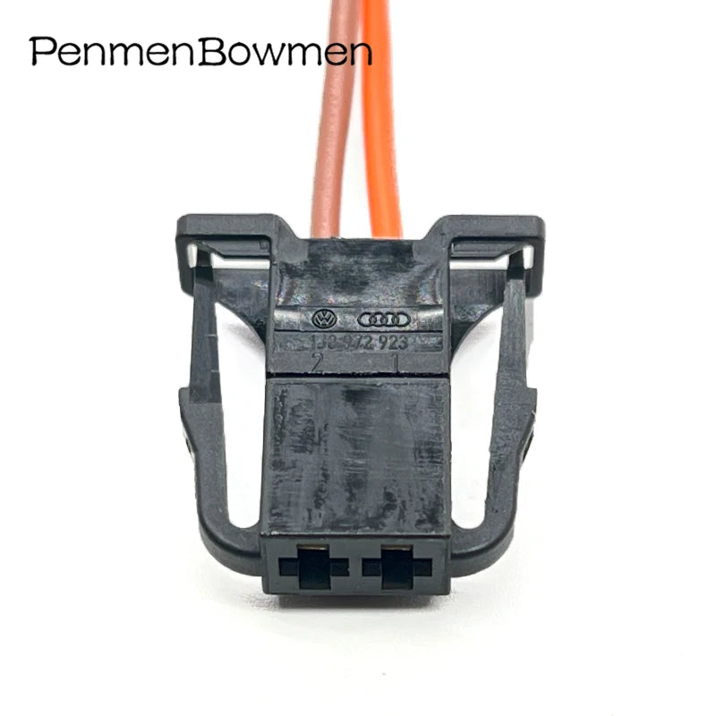 1 Set 2 Pin Auto Wireless Radio Bass Horn Electrical Cable Connectors Light Box Female Wire Harness Plug 1J0972923