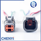 4 DTM06-4S DTM04-4P Automotive waterproof connector Sealed Wire Harness Plug with 15cm wires For Deutsch DTM series