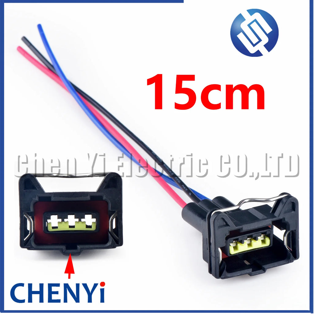 3 Pin Power Junior Timer Kit Boot Wire Connector Idle Motor Socket Electrical Oxygen Sensor Connector 282545-1 85205-1 368000-1