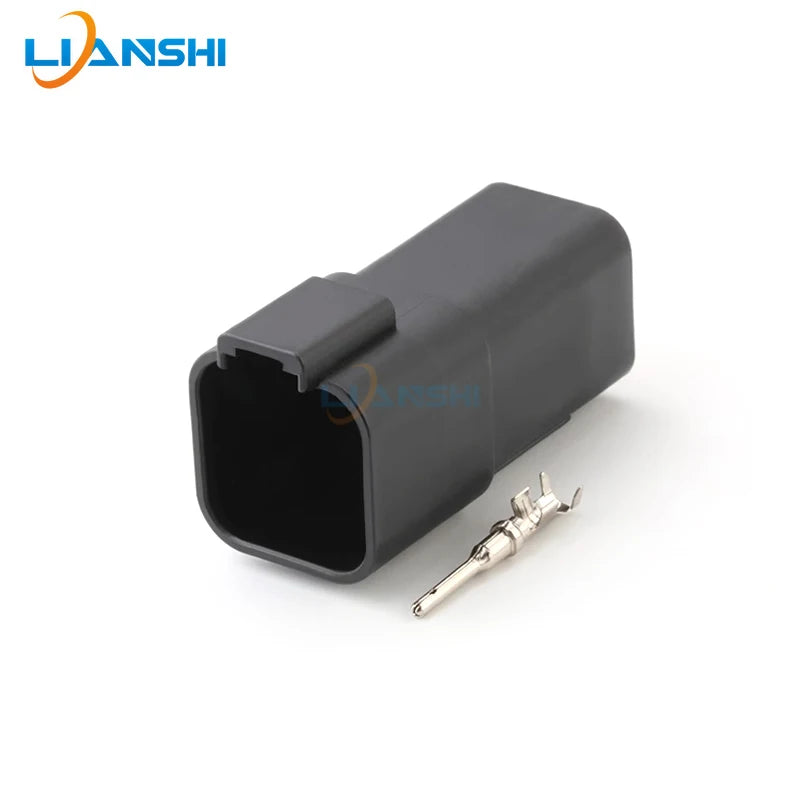 DT06-6S DT04-6P Deutsch waterproof connector Automotive day running lights modified wiring harness plug LED spot light connector