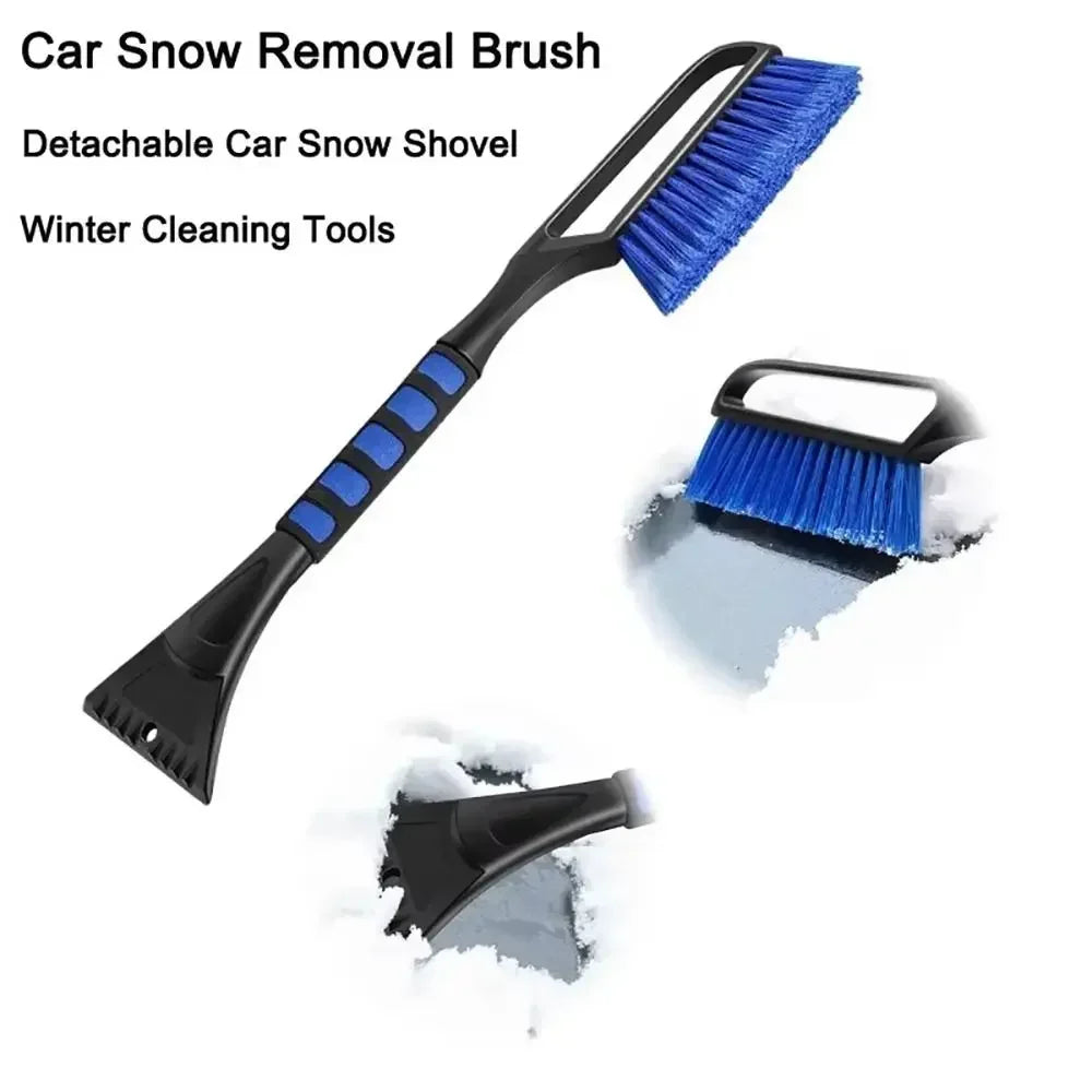Snow Brush with Wider Ice Scraper Snow Removal Tool Car Brush with Ergonomic Comfortable Foam Grip for Cars Amagi