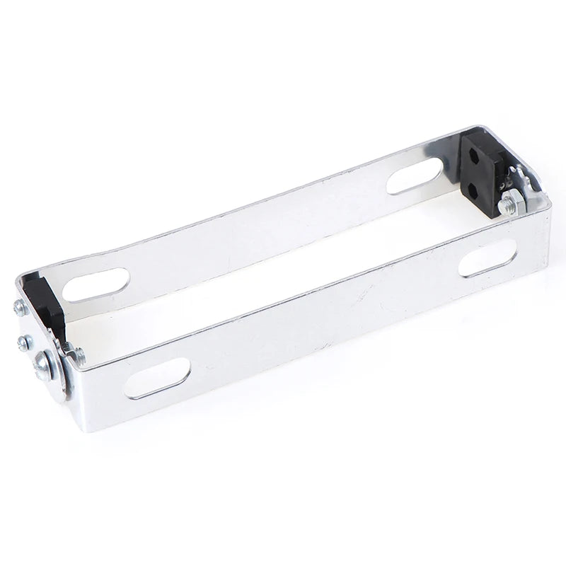 Universal Motorcycle Car License Plate Frame Aluminum Power Racing Auto Adjustable Angle Metal License Plate Holder Bracket