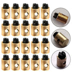 20Pcs Brake Cable Nipple Screws Replacement Fixed Screws Fastener For Motorcycle Motorbike Solderless Throttle Cable