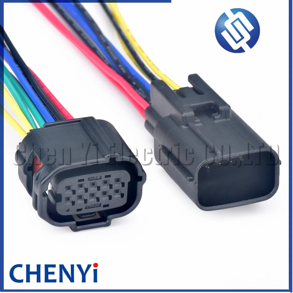 10 Pin Auto Waterproof Connector radar sensor Distance Sensor wiring harness plug 6189-1134 6188-0696 For Toyota 90980-12380