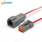DTP04-2P/DTP06-2S Automotive waterproof high-power connector High-current heavy truck male bus harness plug DTP04-4P/DTP06-4S