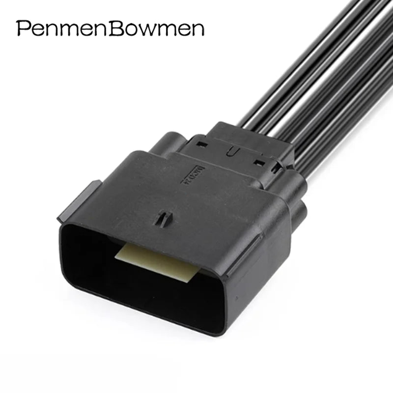 1 Set 16 Pin Car Oil Pump Radar Fog Light Plug Engine Electrical Cable Connectors Female Male Wire Harness 34985-1601 34986-2144