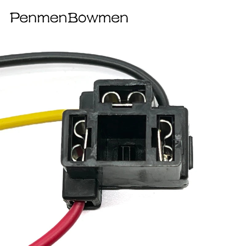 1 Set 3 Pin Car Headlight High Power Electrical Cable Connectors Female Wire Harness Plug