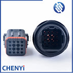 16 Pin (4B+12S) Male Female Waterproof Automobile Connector Electronic Plug 132124-001 132124-000 With Pins