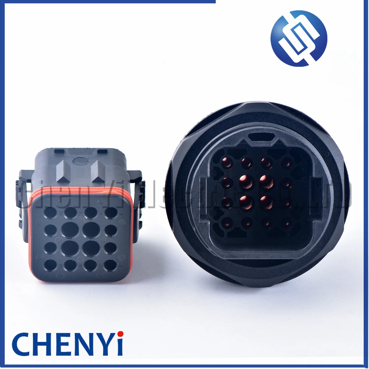 16 Pin (4B+12S) Male Female Waterproof Automobile Connector Electronic Plug 132124-001 132124-000 With Pins