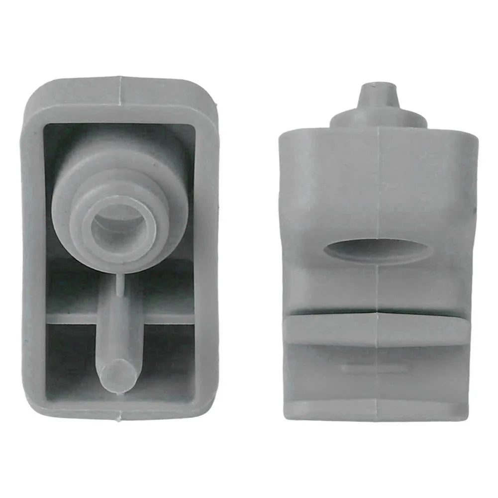 2Pcs Sun Visor Holder Mount 735478275 7355399311 For Fiat Grande Punto Grey Car Sun Visor Hanger Clips Holder