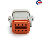 8 Pin male female automotive connector  DT06-08SA-E005 DT04-08PA-E005 AT15-08PD AT13-08PD