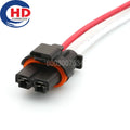 2 Pin 8mm Female Cooling Fan Control Module Connector For Ford Focus Kuga Mondeo Land Rover Freelander 1544361-1