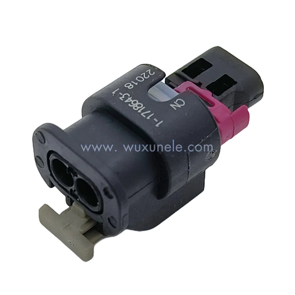 25 Sets 2 Pin 1-1718643-1 4F0973702 Sealed Female Male Wire Connector for Engine Coolant Thermostat Plug